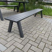 FEATURES Perez Picnic Bench-Charcoal discounted furniture in Adelaide