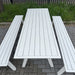 FEATURES Perez Picnic Bench-White discounted furniture in Adelaide
