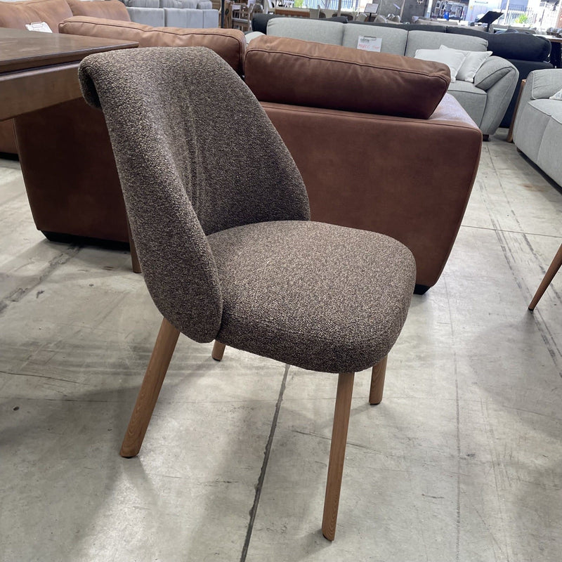 FOSHXTEN Petra Dining Chair-Chocolate discounted furniture in Adelaide