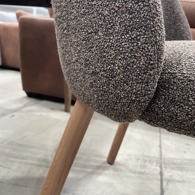 FOSHXTEN Petra Dining Chair-Chocolate discounted furniture in Adelaide
