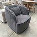 CORAL Regis Swivel Chair-Slate discounted furniture in Adelaide