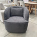 CORAL Regis Swivel Chair-Slate discounted furniture in Adelaide
