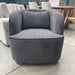 CORAL Regis Swivel Chair-Slate discounted furniture in Adelaide