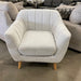 CORAL Ridges Chair -Boucle Grey discounted furniture in Adelaide