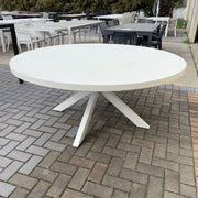 GOODUSD Rift Round Table-170cm GRC Terrazzo discounted furniture in Adelaide