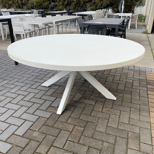 GOODUSD Rift Round Table-170cm GRC Terrazzo discounted furniture in Adelaide