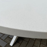 GOODUSD Rift Round Table-170cm GRC Terrazzo discounted furniture in Adelaide