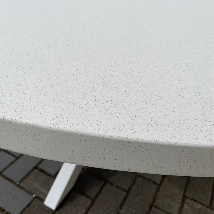 GOODUSD Rift Round Table-170cm GRC Terrazzo discounted furniture in Adelaide