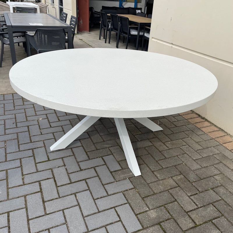 GOODUSD Rift Round Table-170cm GRC Terrazzo discounted furniture in Adelaide