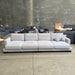 EASCOAST Ritz 4 Seat Sofa - Silver discounted furniture in Adelaide