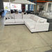 EASCOAST Ritz Corner Sofa -Silver discounted furniture in Adelaide