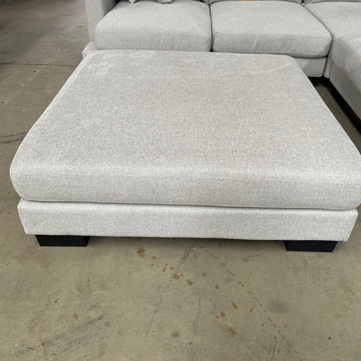 EASCOAST Ritz Ottoman - Silver discounted furniture in Adelaide