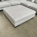 EASCOAST Ritz Ottoman - Silver discounted furniture in Adelaide