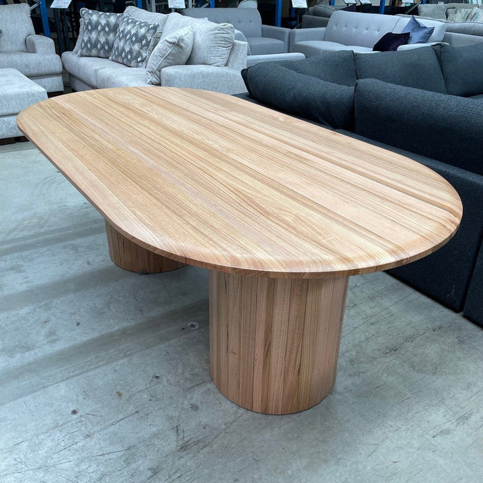 CORAL Semillon Dining Table Oval 210cm discounted furniture in Adelaide