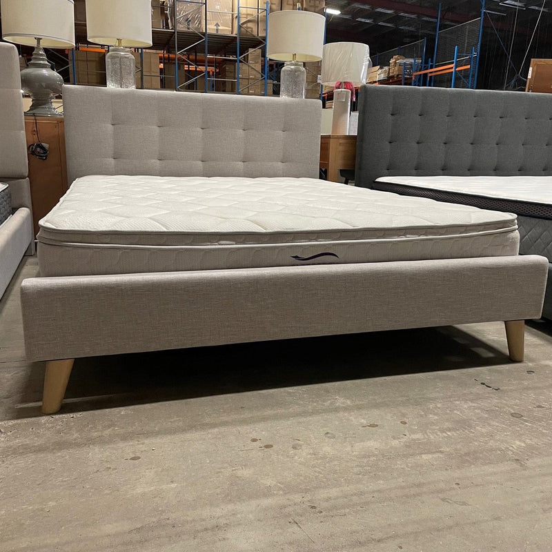 SLEEPTEC Sky Queen Bed - Sandy discounted furniture in Adelaide