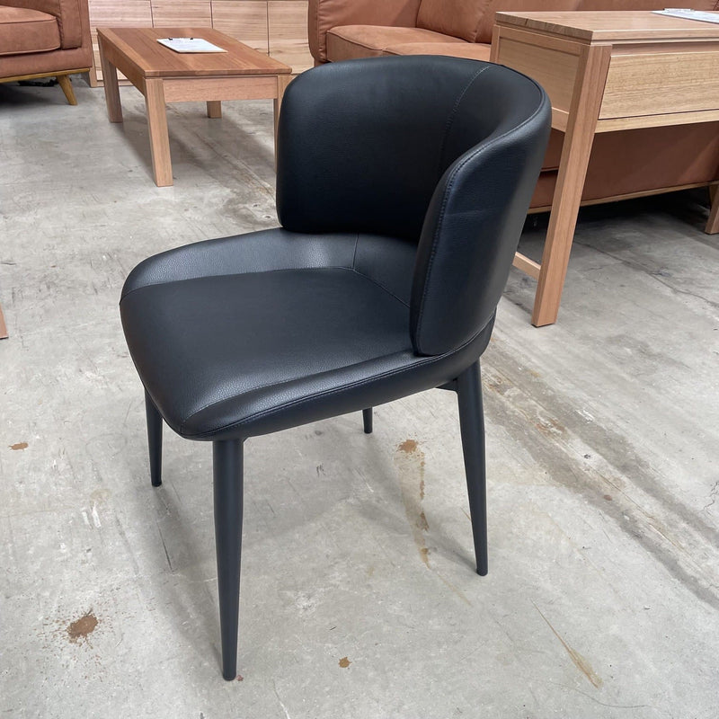 FOSHXTEN Tenby Dining Chair-Black discounted furniture in Adelaide