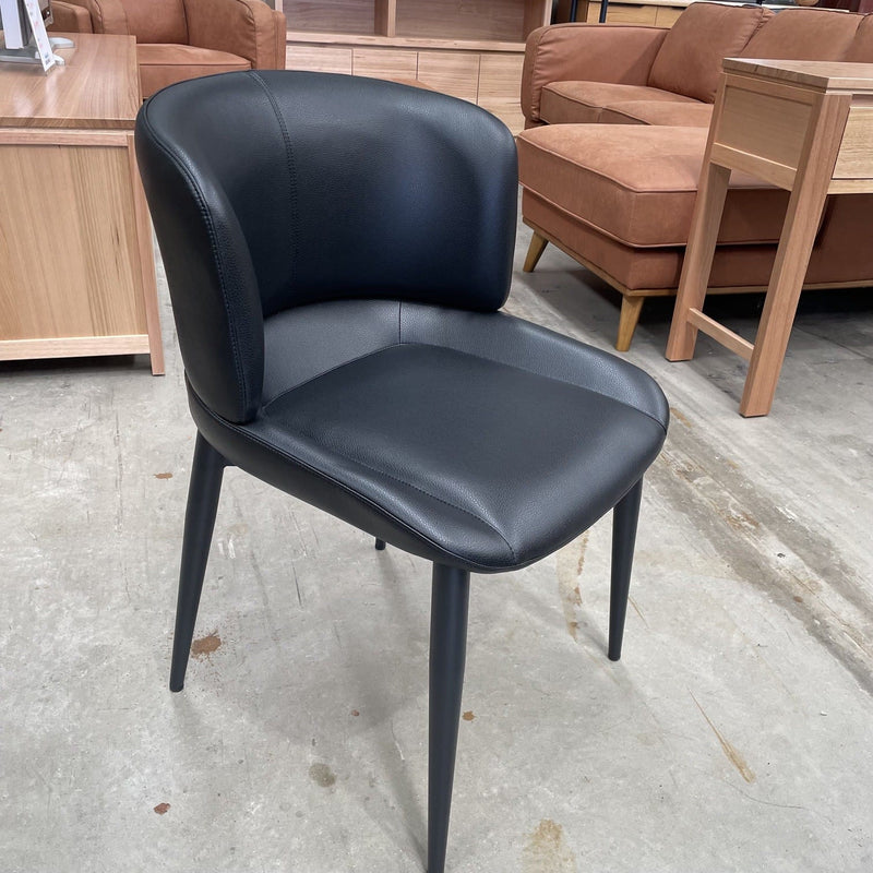 FOSHXTEN Tenby Dining Chair-Black discounted furniture in Adelaide
