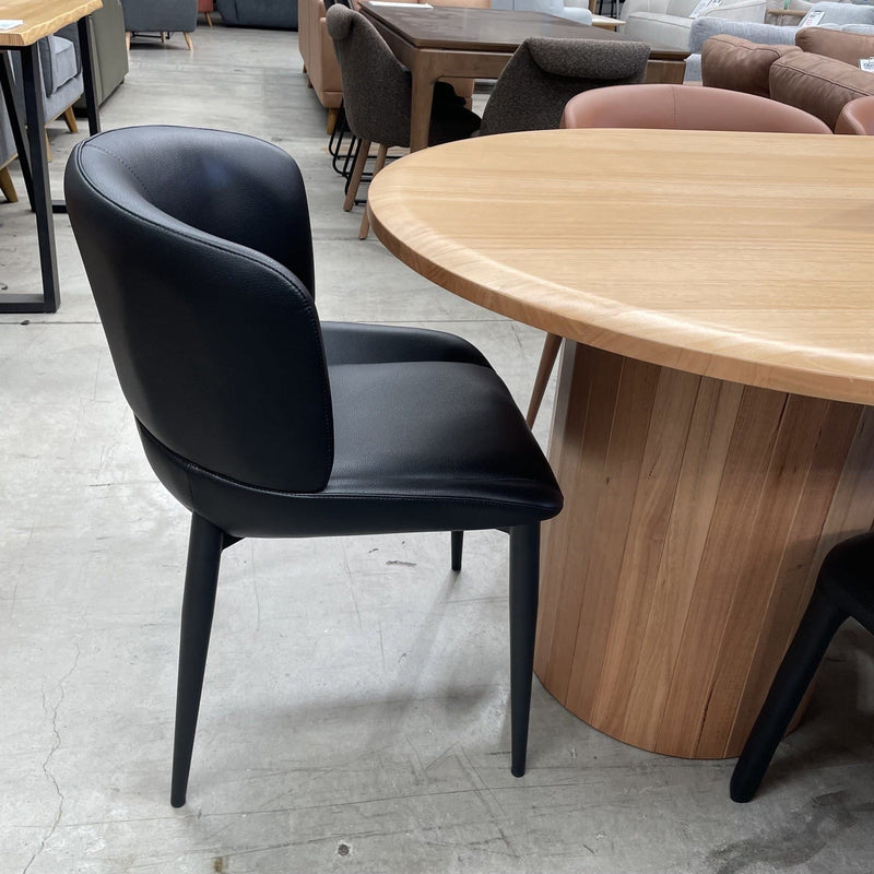 FOSHXTEN Tenby Dining Chair-Black discounted furniture in Adelaide