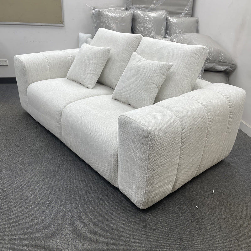 CORAL Tribeca 2 Seat Sofa-Leeds Sand discounted furniture in Adelaide
