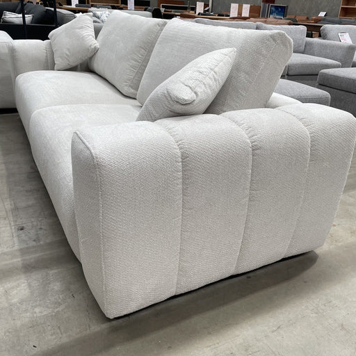CORAL Tribeca 3 Seat Sofa-Leeds Sand discounted furniture in Adelaide