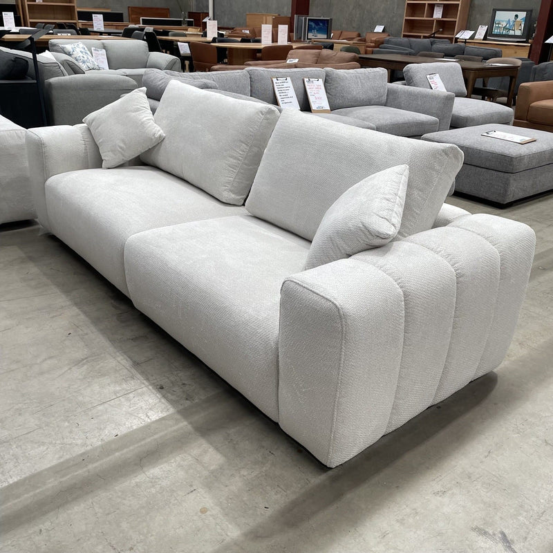 CORAL Tribeca 3 Seat Sofa-Leeds Sand discounted furniture in Adelaide