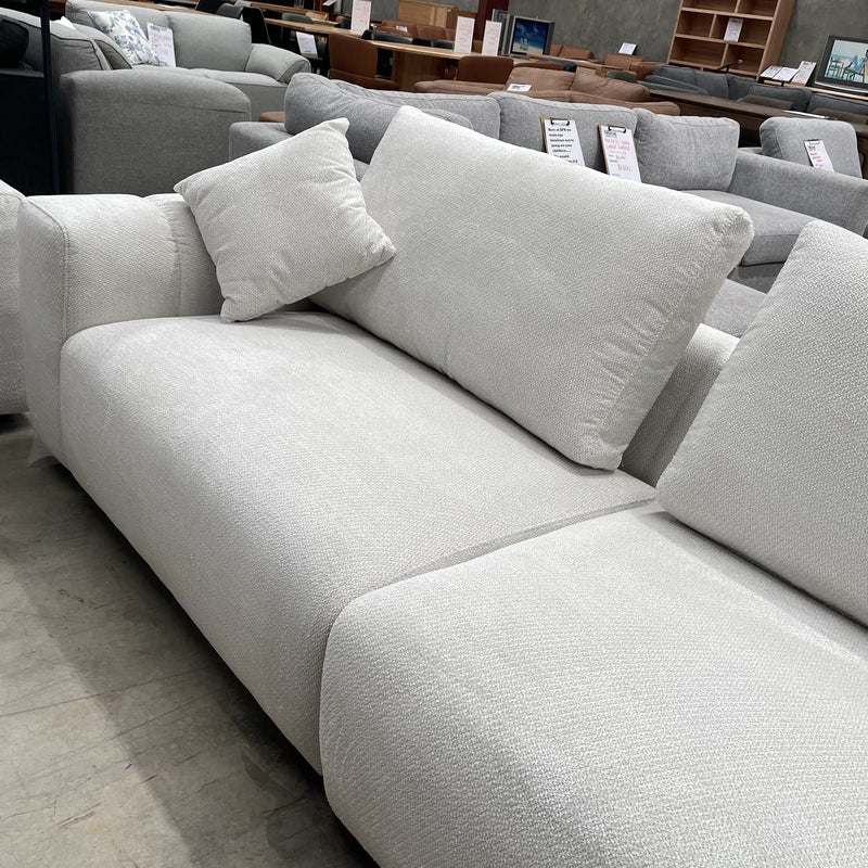 CORAL Tribeca 3 Seat Sofa-Leeds Sand discounted furniture in Adelaide