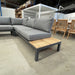 GOODUSD Verona Corner Lounge-Gunmetal discounted furniture in Adelaide