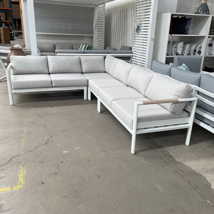 GOODUSD Vita Corner Lounge Suite-White discounted furniture in Adelaide
