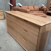 SLEEPTEC Windsor 6 Drawer Low Boy discounted furniture in Adelaide