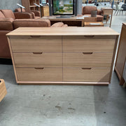 SLEEPTEC Windsor 6 Drawer Low Boy discounted furniture in Adelaide