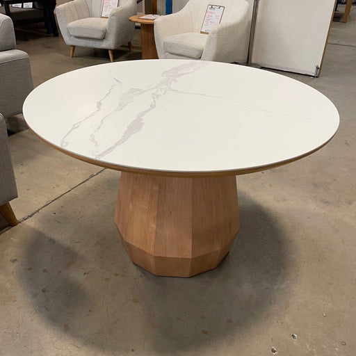 TASTE York Dining Table 120cm Round discounted furniture in Adelaide