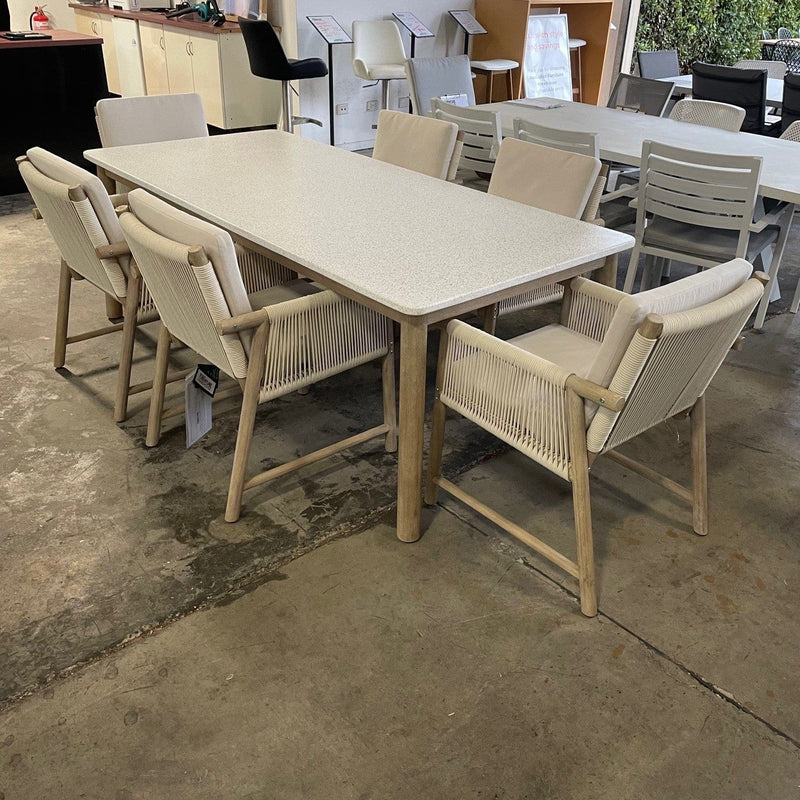 Australian Furniture Warehouse Zuto 7Pce Dining Suite discounted furniture in Adelaide