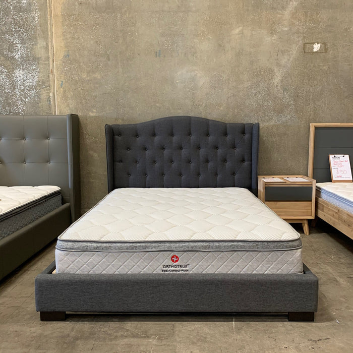 ASTRA Grace Queen Bed -Dark Grey discounted furniture in Adelaide