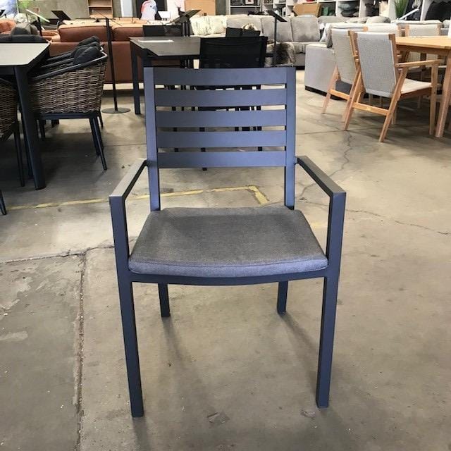 Australian Furniture Warehouse Mayfair Outdoor Chair -Gunmetal discounted furniture in Adelaide