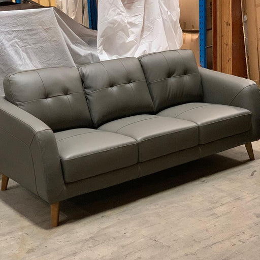 CORAL Darlinghurst 3 + 2 seater -Leather Storm discounted furniture in Adelaide