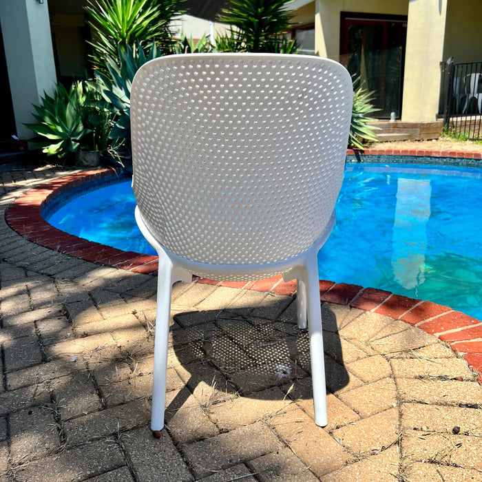GOOD Cradle Lounge Chair -White discounted furniture in Adelaide
