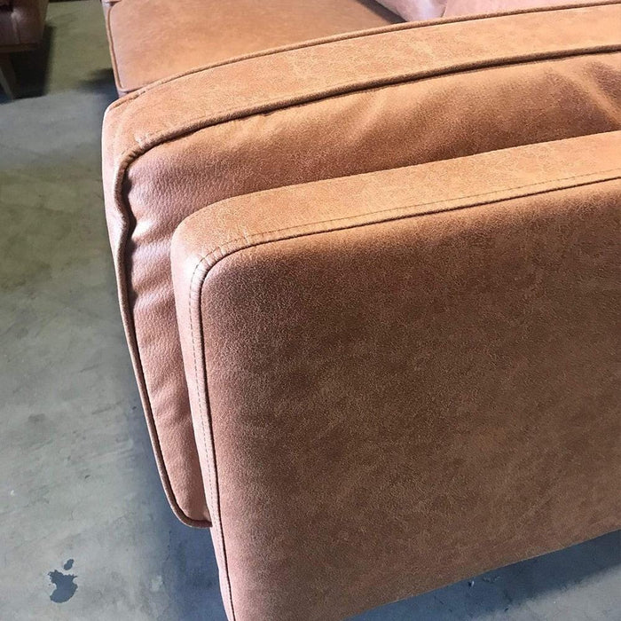CORAL Dahlia 3+2 Seat Sofa - Tan Fabric discounted furniture in Adelaide