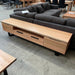Australian Furniture Warehouse Knox  V2 TV Unit 220cm- Tassie Oak discounted furniture in Adelaide