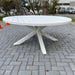 GOOD Matzo Round Table 173cm- White discounted furniture in Adelaide