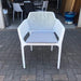 GOOD Bailey Chair - White with cushion discounted furniture in Adelaide
