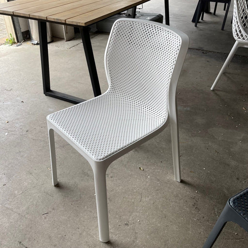 GOOD Bailey Outdoor Armless Chair -White discounted furniture in Adelaide