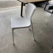 GOOD Bailey Outdoor Armless Chair -White discounted furniture in Adelaide