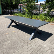 Australian Furniture Warehouse Big Boy Outdoor Table 300x100 Gunmetal discounted furniture in Adelaide