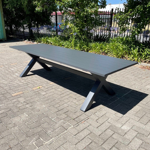 Australian Furniture Warehouse Big Boy Outdoor Table 300x100 Gunmetal discounted furniture in Adelaide