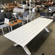 Australian Furniture Warehouse Big Boy Outdoor Table 300x100 White discounted furniture in Adelaide