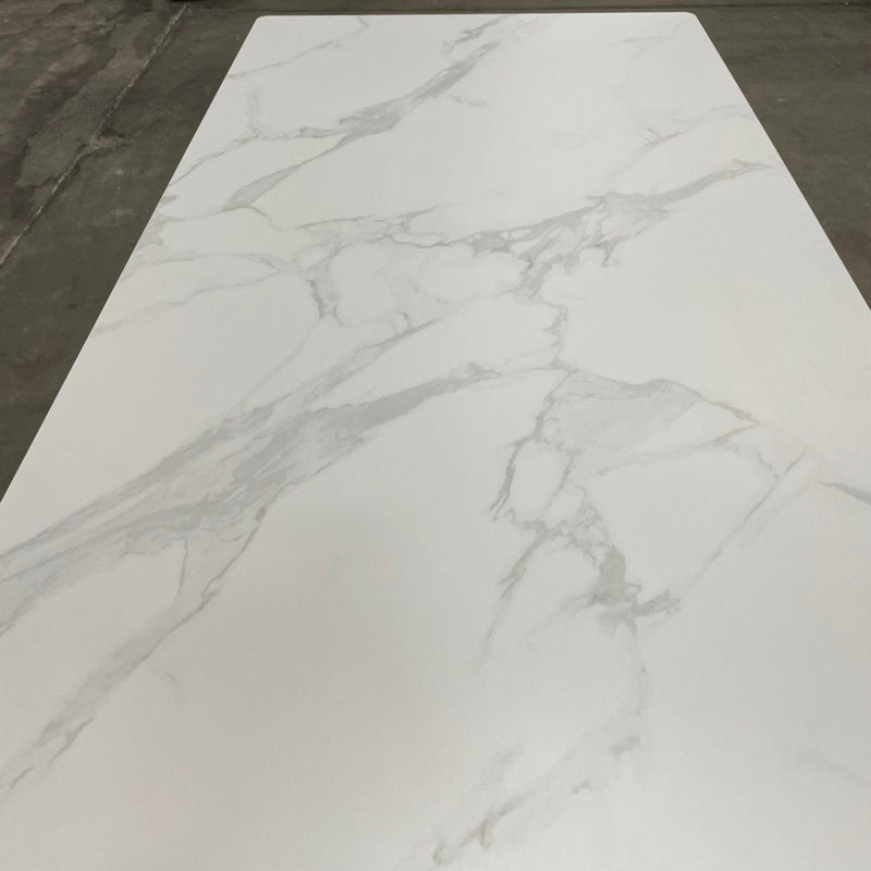 FOSHAN Calcutta Ceramic Table discounted furniture in Adelaide
