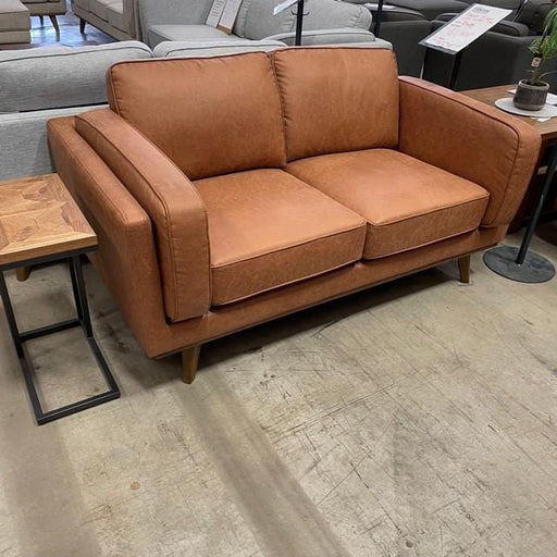 Australian Furniture Warehouse Dahlia 2 Seat Sofa - Tan Fabric discounted furniture in Adelaide