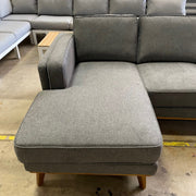 CORAL Dahlia LHF 3 Seat with Chaise -Grey discounted furniture in Adelaide