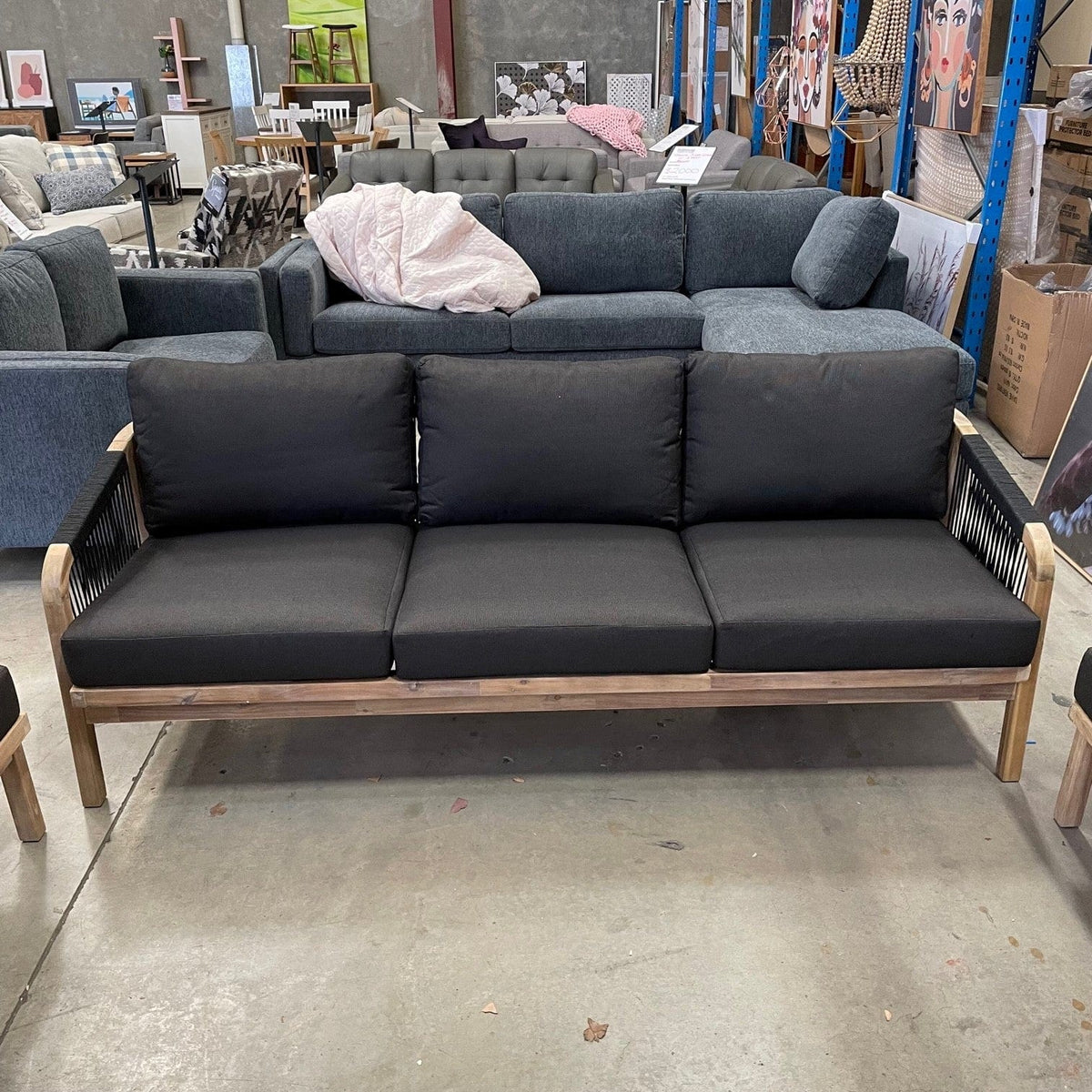 Dehan Lounge 3 Seat — Australian Furniture Warehouse