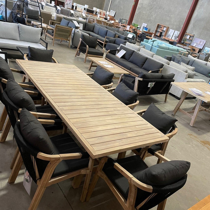 GOOD Dehan Dining Table 230cm discounted furniture in Adelaide